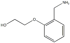 2-[2-(aminomethyl)phenoxy]ethan-1-ol Struktur