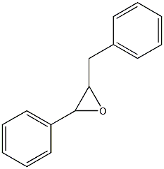 2-benzyl-3-phenyloxirane Struktur