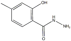 2-hydroxy-4-methylbenzohydrazide Struktur