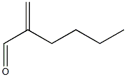 2-methylidenehexanal Struktur