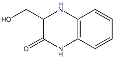 3-(hydroxymethyl)-1,2,3,4-tetrahydroquinoxalin-2-one Struktur