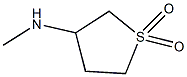 3-(methylamino)-1$l^{6}-thiolane-1,1-dione Struktur