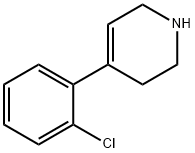 4-(2-chlorophenyl)-1,2,3,6-tetrahydropyridine Struktur