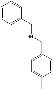 benzyl[(4-methylphenyl)methyl]amine Struktur