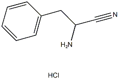 2-AMINO-3-PHENYLPROPANENITRILE HYDROCHLORIDE Struktur