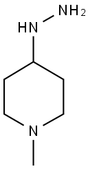 4-HYDRAZINO-1-METHYLPIPERIDINE Struktur