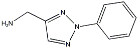 (2-Phenyl-2H-1,2,3-triazol-4-yl)methanamine Struktur