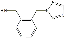 1-[2-(1H-1,2,4-triazol-1-ylmethyl)phenyl]methanamine Struktur