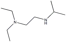 N,N-diethyl-N'-isopropylethane-1,2-diamine Struktur