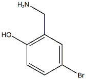 2-(aminomethyl)-4-bromophenol Struktur