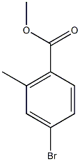 METHYL 4-BROMO-2-METHYLBENZOATE Struktur