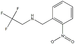 [(2-nitrophenyl)methyl](2,2,2-trifluoroethyl)amine Struktur