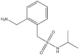 [2-(aminomethyl)phenyl]-N-(propan-2-yl)methanesulfonamide Struktur