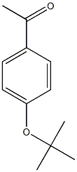 1-[4-(tert-butoxy)phenyl]ethan-1-one Struktur