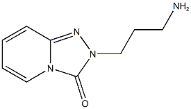 2-(3-aminopropyl)-2H,3H-[1,2,4]triazolo[3,4-a]pyridin-3-one Struktur