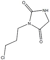 3-(3-chloropropyl)imidazolidine-2,4-dione Struktur