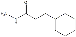 3-cyclohexylpropanehydrazide Struktur