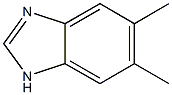 5,6-dimethyl-1H-1,3-benzodiazole Struktur