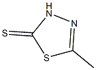 5-methyl-2,3-dihydro-1,3,4-thiadiazole-2-thione Struktur