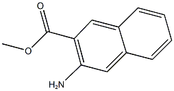 methyl 3-aminonaphthalene-2-carboxylate Struktur