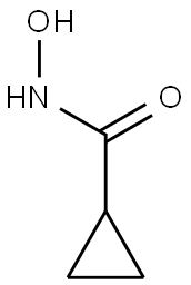 N-hydroxycyclopropanecarboxamide Struktur