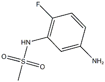 N-(5-AMINO-2-FLUOROPHENYL)METHANESULFONAMIDE Struktur