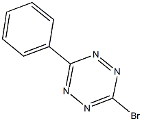 3-BROMO-6-PHENYL-1,2,4,5-TETRAZINE Struktur