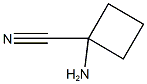 1-AMINOCYCLOBUTANECARBONITRILE Struktur