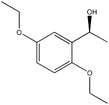 (1S)-1-(2,5-DIETHOXYPHENYL)ETHANOL Struktur