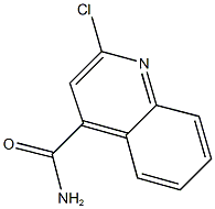 2-CHLOROQUINOLINE-4-CARBOXAMIDE Struktur