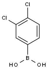 (3,4-dichlorophenyl)boranediol Struktur