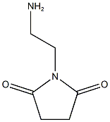 1-(2-aminoethyl)pyrrolidine-2,5-dione Struktur