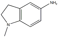 1-methyl-2,3-dihydro-1H-indol-5-amine Struktur