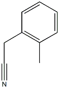 2-(2-methylphenyl)acetonitrile Struktur