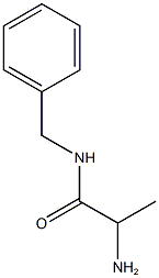 2-amino-N-benzylpropanamide Struktur