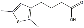 4-(2,5-dimethylthiophen-3-yl)butanoic acid Struktur