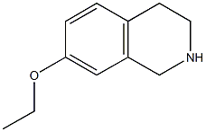 7-ethoxy-1,2,3,4-tetrahydroisoquinoline Struktur