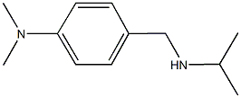 N,N-dimethyl-4-[(propan-2-ylamino)methyl]aniline Struktur