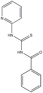 1-benzoyl-3-(pyridin-2-yl)thiourea Struktur