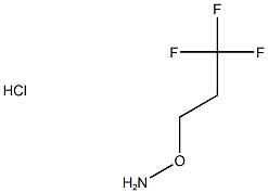 O-(3,3,3-Trifluoropropyl)hydroxylamine hydrochloride
 Struktur