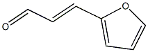 (2E)-3-(furan-2-yl)prop-2-enal Struktur