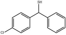 (4-chlorophenyl)(phenyl)methanethiol Struktur