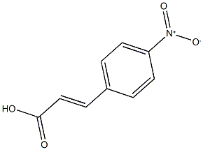 3-(4-nitrophenyl)prop-2-enoic acid Struktur