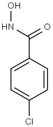 4-chloro-N-hydroxybenzamide Struktur