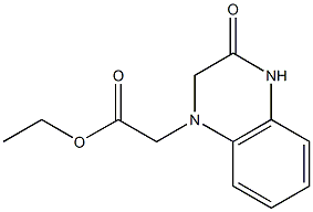 ethyl 2-(3-oxo-1,2,3,4-tetrahydroquinoxalin-1-yl)acetate Struktur