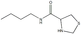 N-butyl-1,3-thiazolidine-4-carboxamide Struktur