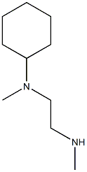 N-methyl-N-[2-(methylamino)ethyl]cyclohexanamine Struktur