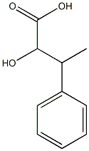 2-Hydroxy-3-phenylbutanoic acid Struktur