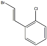 1-(-2-BROMOVINYL)-2-CHLOROBENZENE Struktur