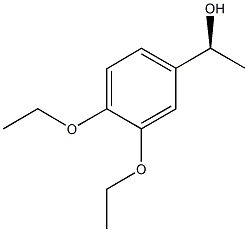 (1S)-1-(3,4-DIETHOXYPHENYL)ETHANOL Struktur